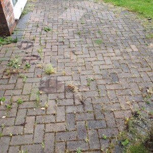 Patio Cleaning Service Before